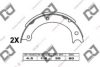 DJ PARTS BS1096 Brake Shoe Set